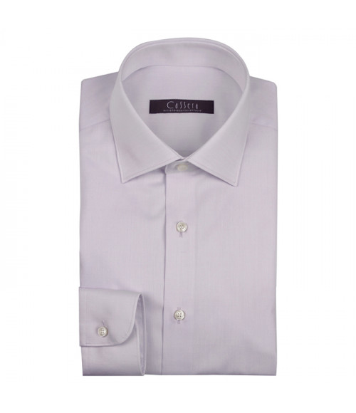 Camicia Uomo in twill di puro cotone, classic fit