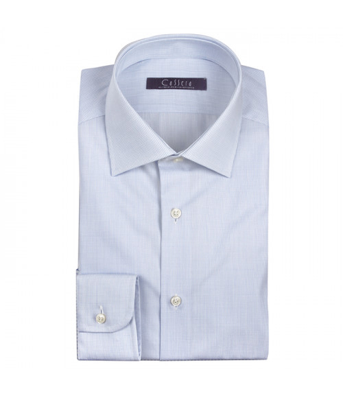 Camicia Uomo Cassera in cotone, slim fit