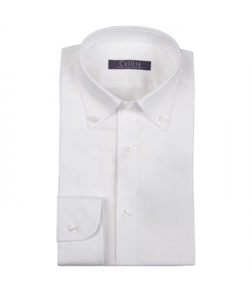 Camicia Uomo Cassera in cotone oxford, slim fit