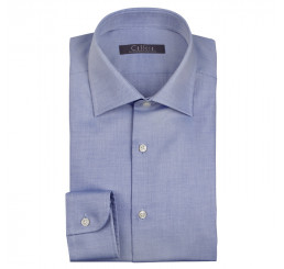 Camicia Uomo Cassera in cotone giro inglese, slim fit